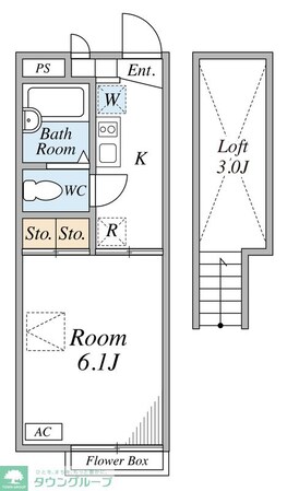 Palace上峰の物件間取画像